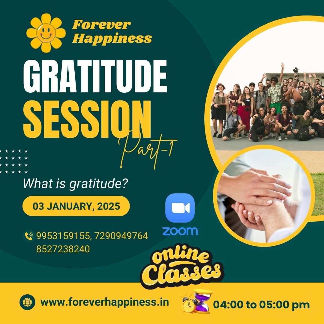 Gratitude Session - Part-1 What is gratitude? 16.12.24